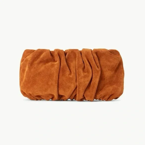 NWT Staud Bean Bag Tobacco Suede 🌟Rare🌟